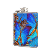 Butterfly Art 35 Omgeveegde kolf Heupfles (Links)