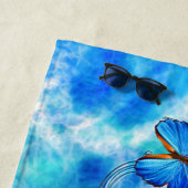 Butterfly Art 37 Beach Towel Strandlaken (In situ)