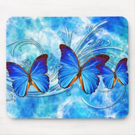 Butterfly Art 37 Mousepad Muismat (Voorkant)