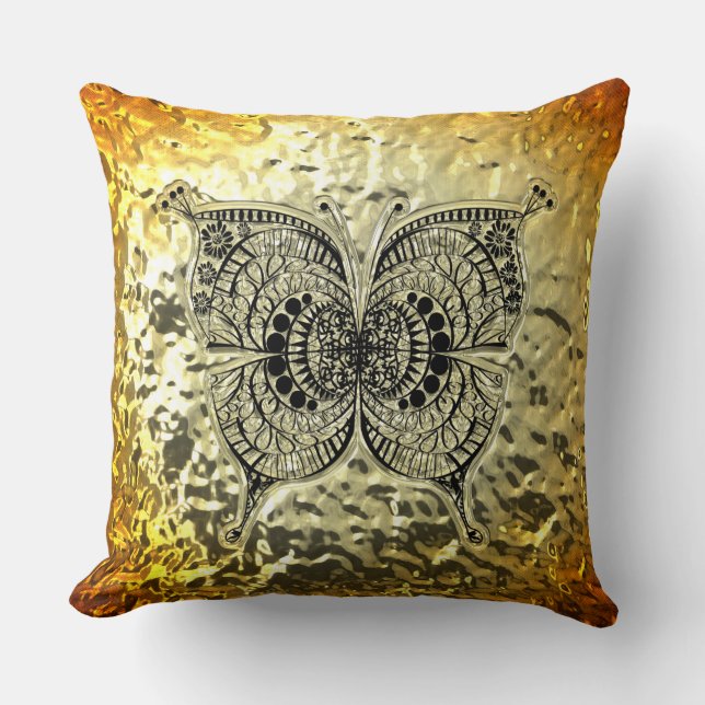 Butterfly Art 59A-59D Afbeelding Opties Kussens (Voorkant)
