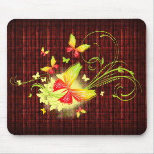 Butterfly Art 5 Mousepad Muismat