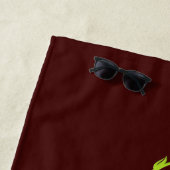 Butterfly Art 5A Beach Towel Strandlaken (In situ)