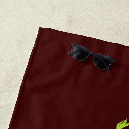 Butterfly Art 5A Beach Towel Strandlaken (In situ)