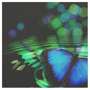 Butterfly Art 63 Aangepaste weefsels Stof