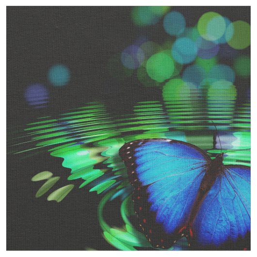 Butterfly Art 63 Aangepaste weefsels Stof (Close Up)