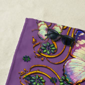 Butterfly Art 6B Beach Towel Strandlaken (In situ)