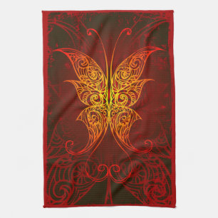 Butterfly Art 7A Keukenhanddoeken