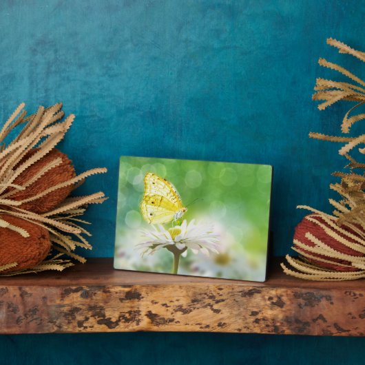 Butterfly Art Decor Plaque Fotoplaat (Zijkant)