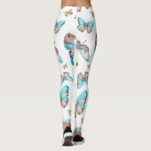 Butterfly Art Drawing Leggings (Achterkant)