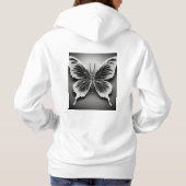 Butterfly Art Dual-Design Hoodie (Achterkant)