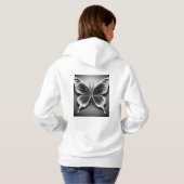 Butterfly Art Dual-Design Hoodie (Achterkant volledig)