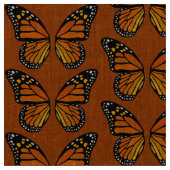 Butterfly Art Fabric Monarch Butterfly Pattern Stof (Close Up)