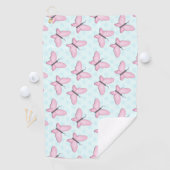 Butterfly Art For Toddlers Golfhanddoek (Insitu)
