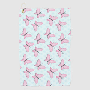 Butterfly Art For Toddlers Golfhanddoek