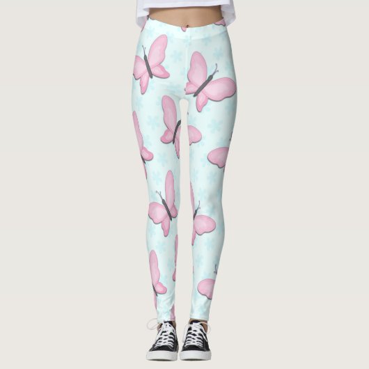 Butterfly Art For Toddlers Leggings (Voorkant)