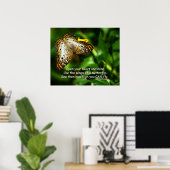 Butterfly Art Foto Poster (Thuiskantoor)