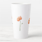 butterfly art, fragile freedom, emotional artwork, latte mok (Voorkant)