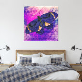 Butterfly Art Monet Canvas Afdruk (Insitu (Slaapkamer))