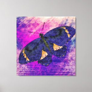 Butterfly Art Monet Canvas Afdruk