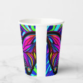 Butterfly Art Papieren Bekers (Links)