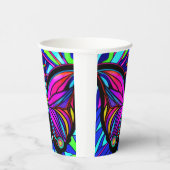 Butterfly Art Papieren Bekers (Rechts)