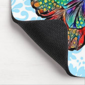 Butterfly Art  Pattern Muismat (Hoek)