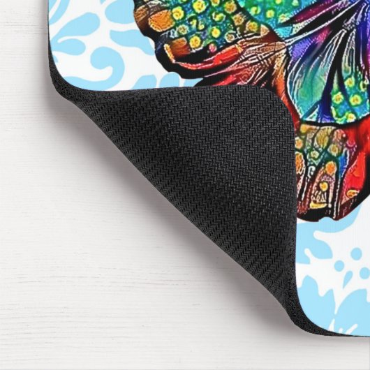 Butterfly Art  Pattern Muismat (Hoek)