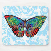 Butterfly Art  Pattern Muismat (Voorkant)