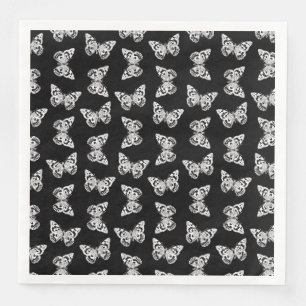 Butterfly Art Print Patroon  Vlinders Servet