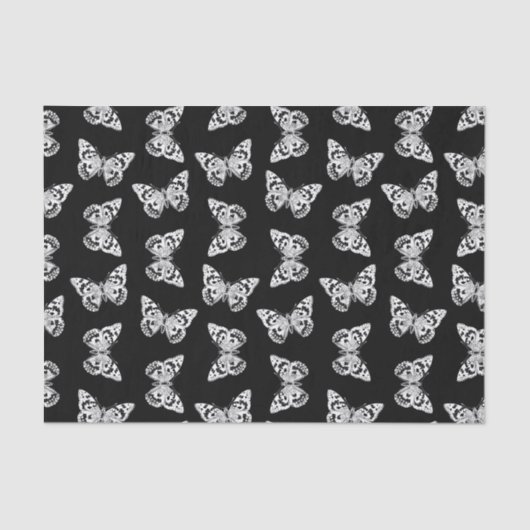 Butterfly Art Print Pattern Butterflies Tissuepapier (Voorkant)