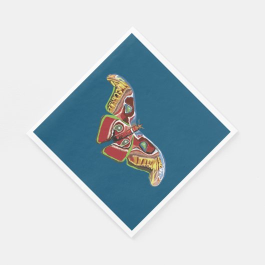 Butterfly Art Servet (Hoek)