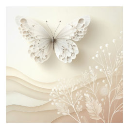 Butterfly Art Soft Palette Graphic Design Foto Afdruk