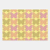 Butterfly Art  Style Wrapping Paper Craft (Voorkant)