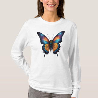 butterfly art t-shirt