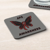 Butterfly/Awareness...APS Drankjes Onderzetter (Linkerzijde)