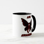 Butterfly/Awareness...APS Mok (Voorkant rechts)