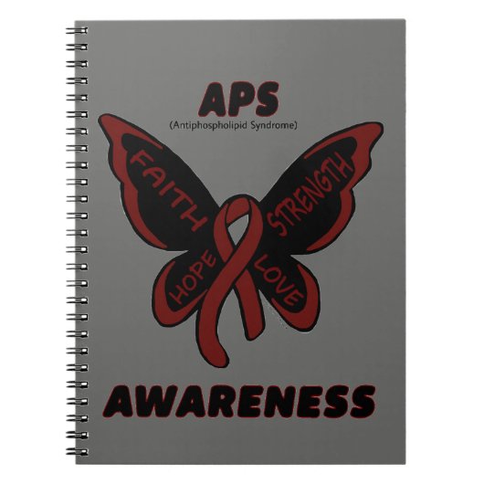Butterfly/Awareness...APS Notitieboek (Voorkant)