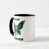 Butterfly/Awareness... Celiac Mok (Voorkant links)