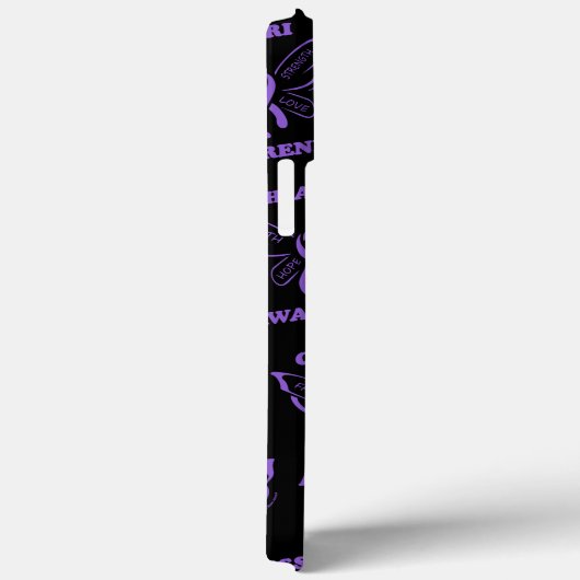 Butterfly/Awareness... Chiari Case-Mate iPhone Case (Achterkant / Rechts)