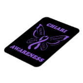 Butterfly/Awareness... Chiari Magnet Magneet (Linkerzijde)