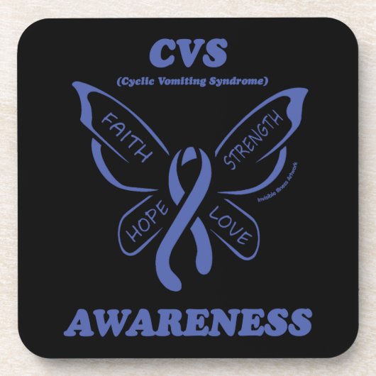 Butterfly/Awareness...CVS Bier Onderzetter (Voorkant)