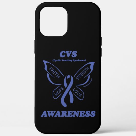 Butterfly/Awareness...CVS Case-Mate iPhone Case (Achterkant)