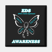 Butterfly/Awareness...EDS Magnet (Voorkant)