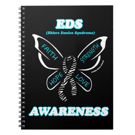 Butterfly/Awareness... EDS Notitieboek (Voorkant)