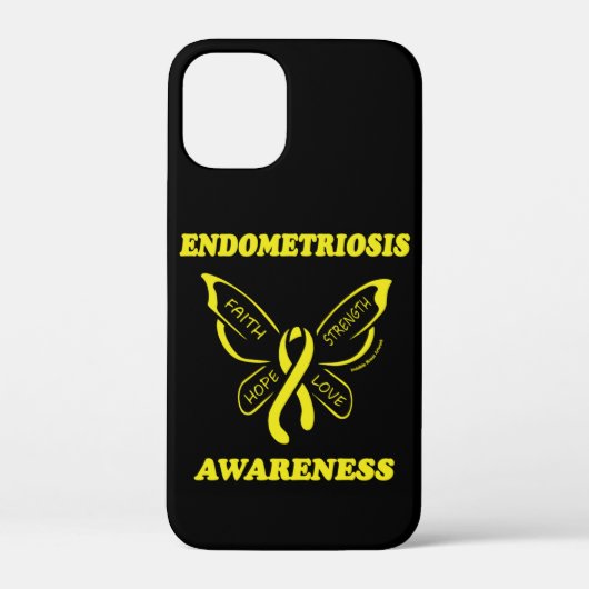 Butterfly/Awareness... Endometriosis Case-Mate iPhone Case (Achterkant)