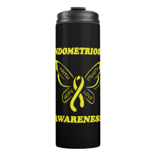 Butterfly/Awareness... Endometriosis Thermal Tumbl Thermosbeker