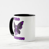 Butterfly/Awareness... Fibro Mok (Voorkant links)
