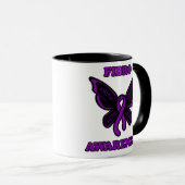 Butterfly/Awareness... Fibro Mok (Voorkant rechts)