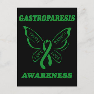 Butterfly/Awareness... Gastro-parese Briefkaart