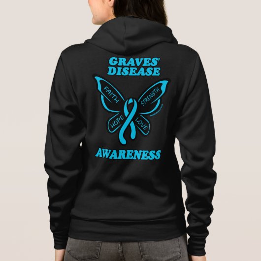 Butterfly/Awareness... Graves" Hoodie (Achterkant)